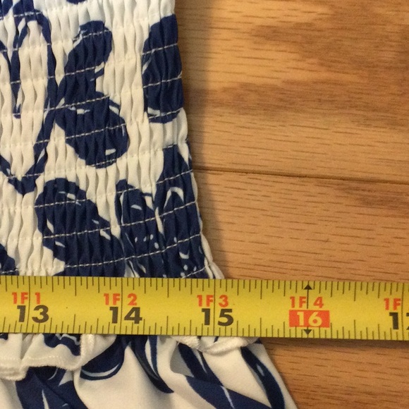 M She + Sky blue heart ruffle dress - Picture 12 of 16